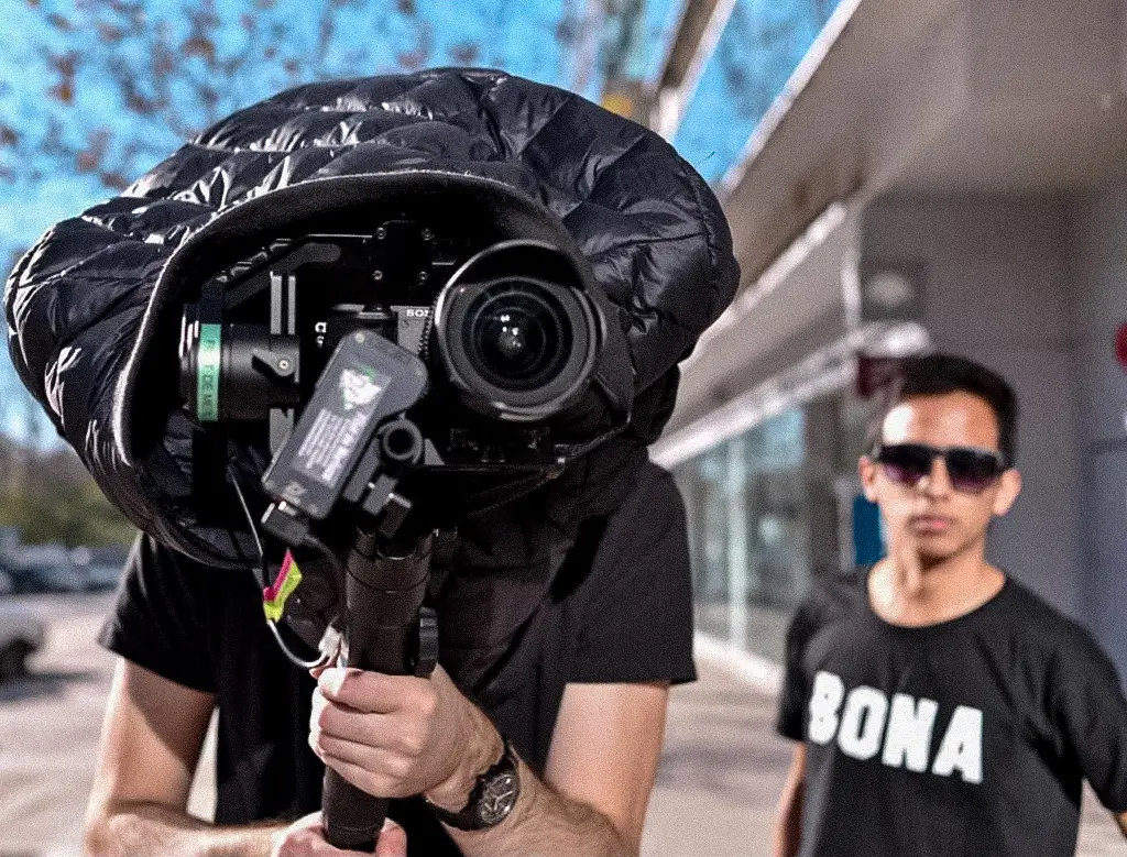 Rodaje de cine en locación